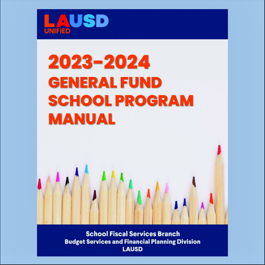  2023-24 General Fund Manual